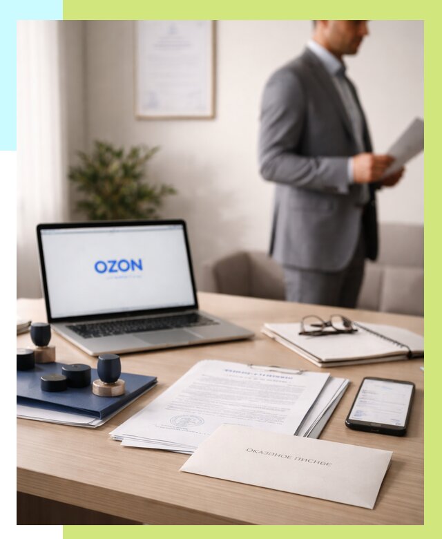 Отказное письмо для Ozon в Апшеронске от 3587 р. | Сертэкс